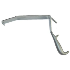 Lighted St. Mark's Deep Pelvic Retractor, 15 Degree Angle, W/Lip, 7 ...