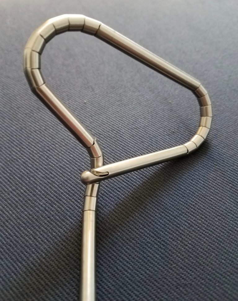 Snake Liver Retractor 5mm 45 Degree Angle, 80mm End Artisan Medical