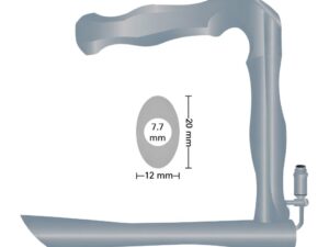 HOLINGER Hour-Glass Anterior Commissure Laryngoscope