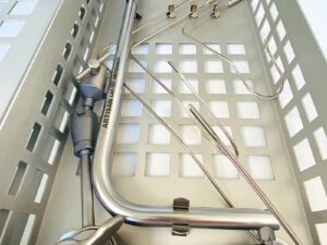 Martin’s Arm set in sterilization tray